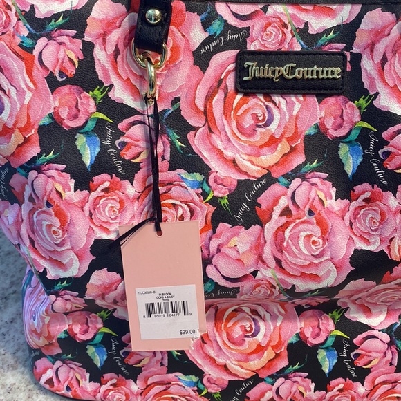 💕SALE 💕Juicy Couture In Bloom Oops A Daisy Tote - Picture 2 of 4